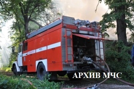 Пожар в Буйском районе