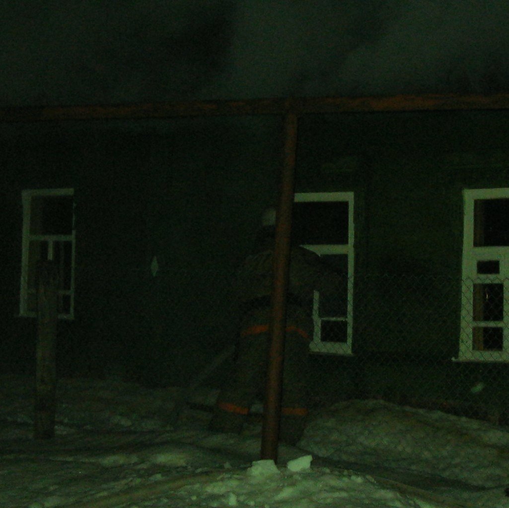 Пожар в Буйском районе, д. Боровский починок