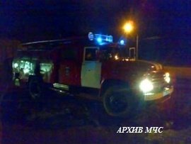 Пожар в Буйском районе, д.Елегино